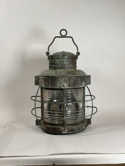 Ships Masthead Lantern by Porter of New York