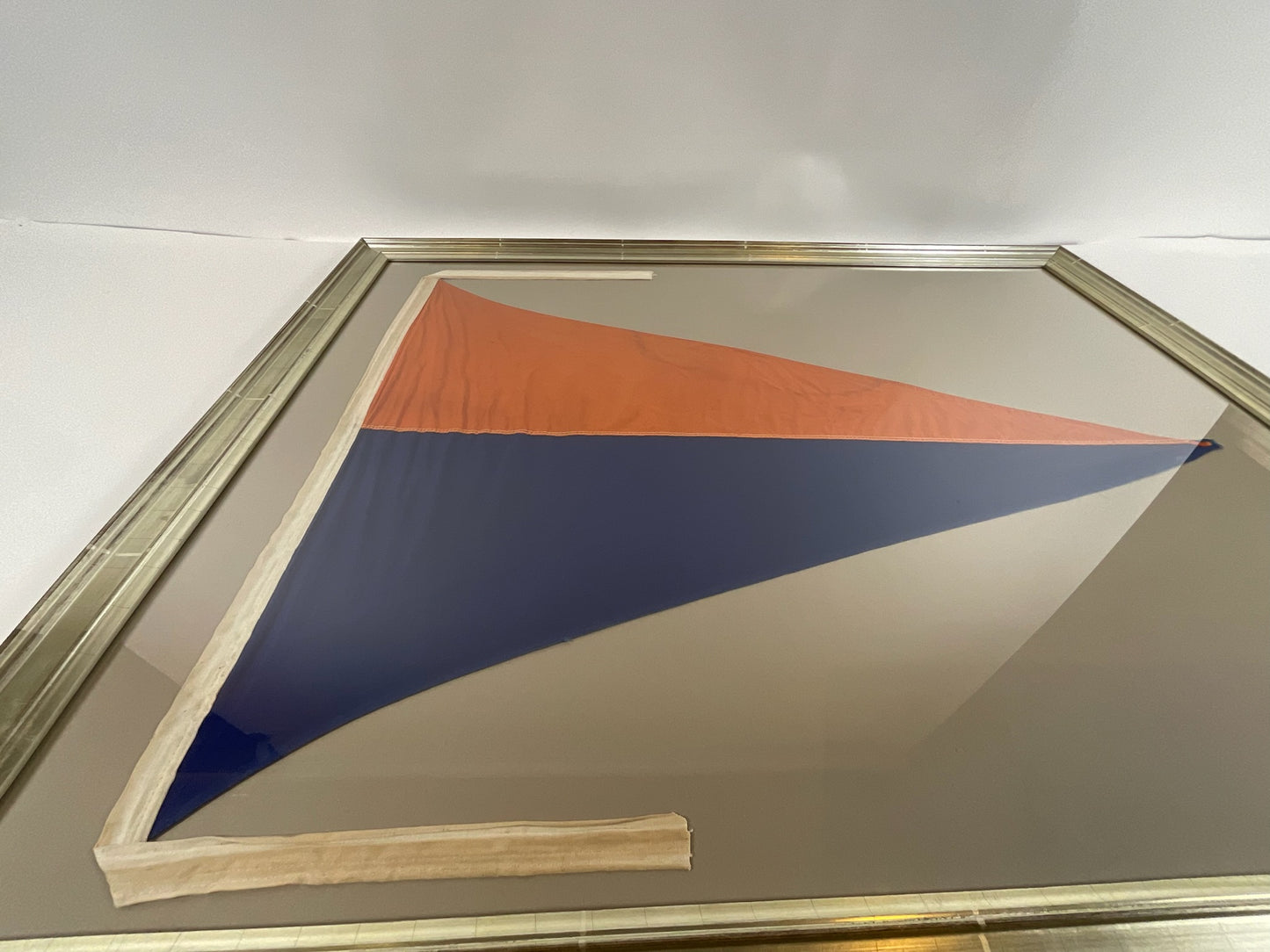 Large Nautical Signal Flag in Frame