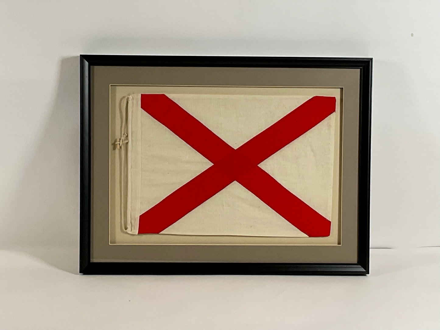 Nautical Signal Flag with Rope and Toggle