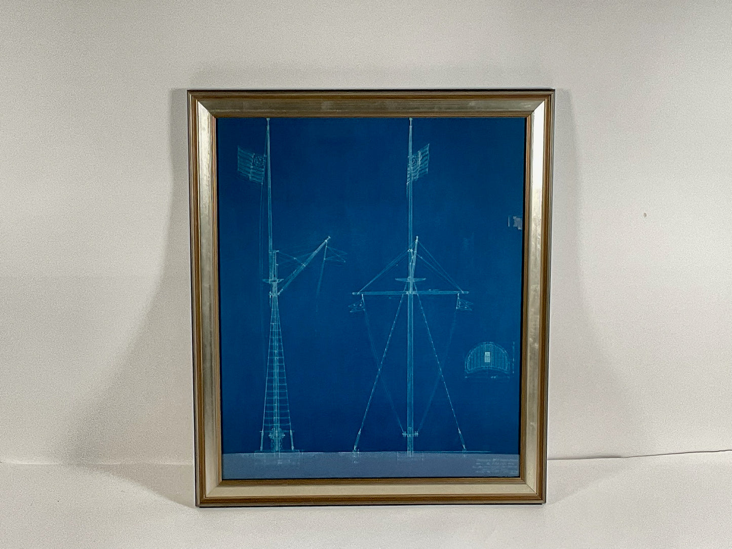 Edgartown Yacht Club 1936 Mast Blueprint