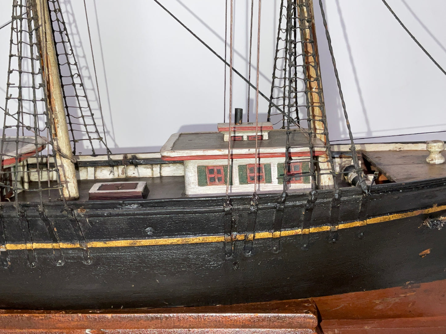 Ship Model of the Bark W.S. Cook