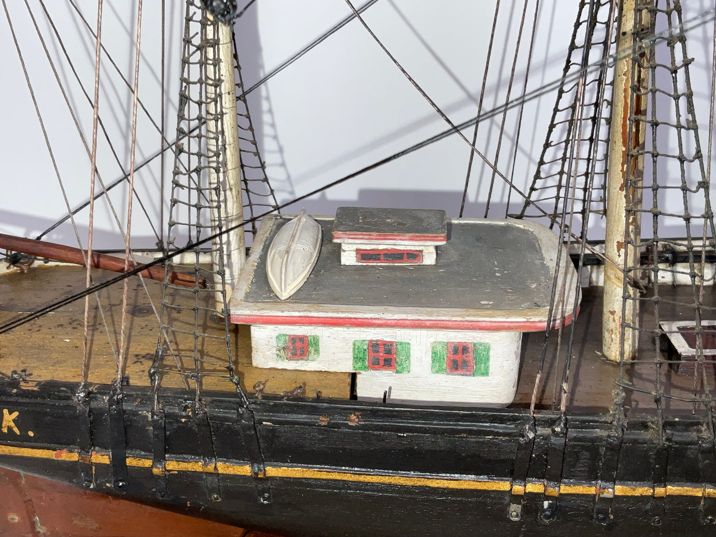 Ship Model of the Bark W.S. Cook