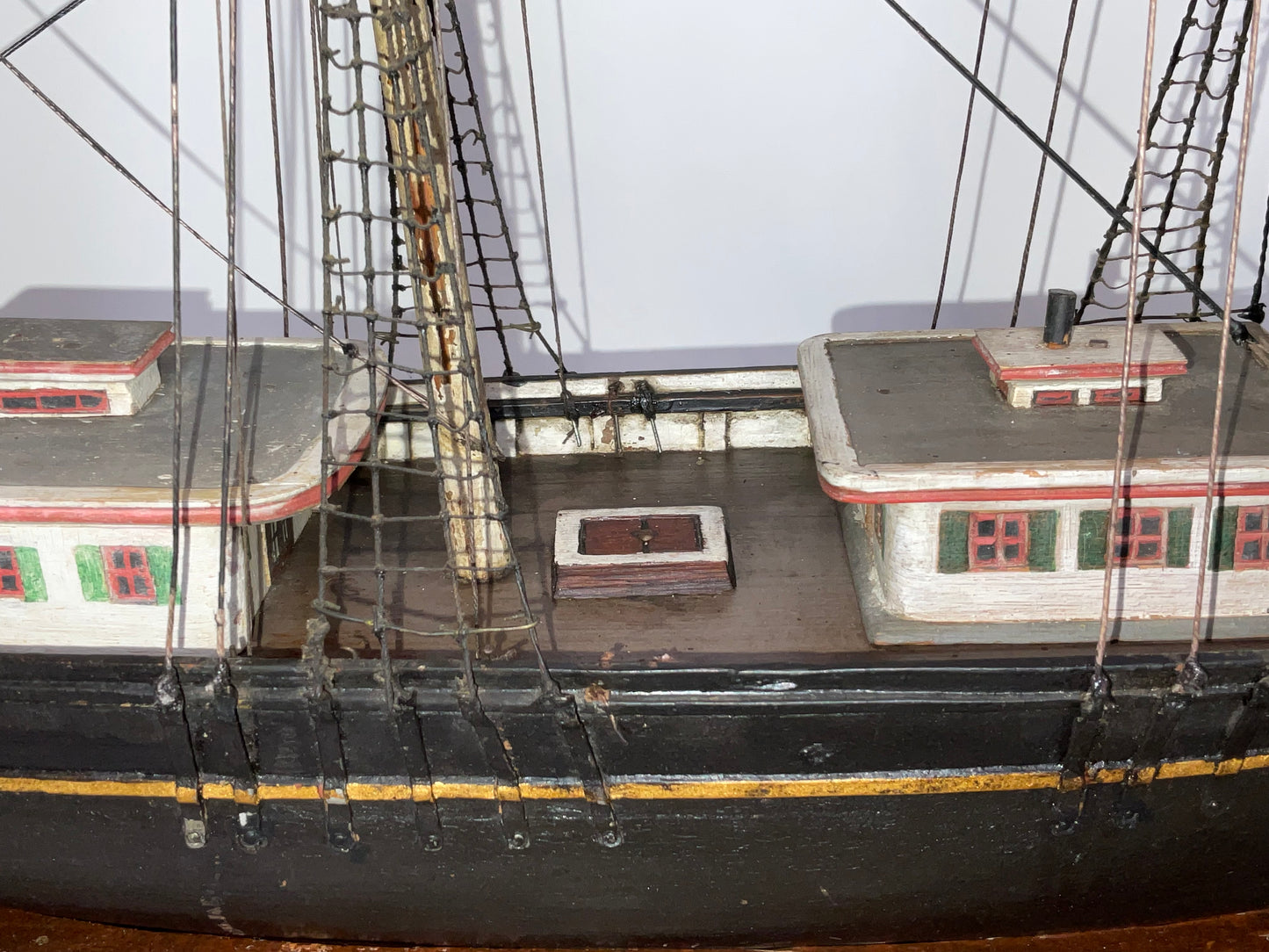 Ship Model of the Bark W.S. Cook