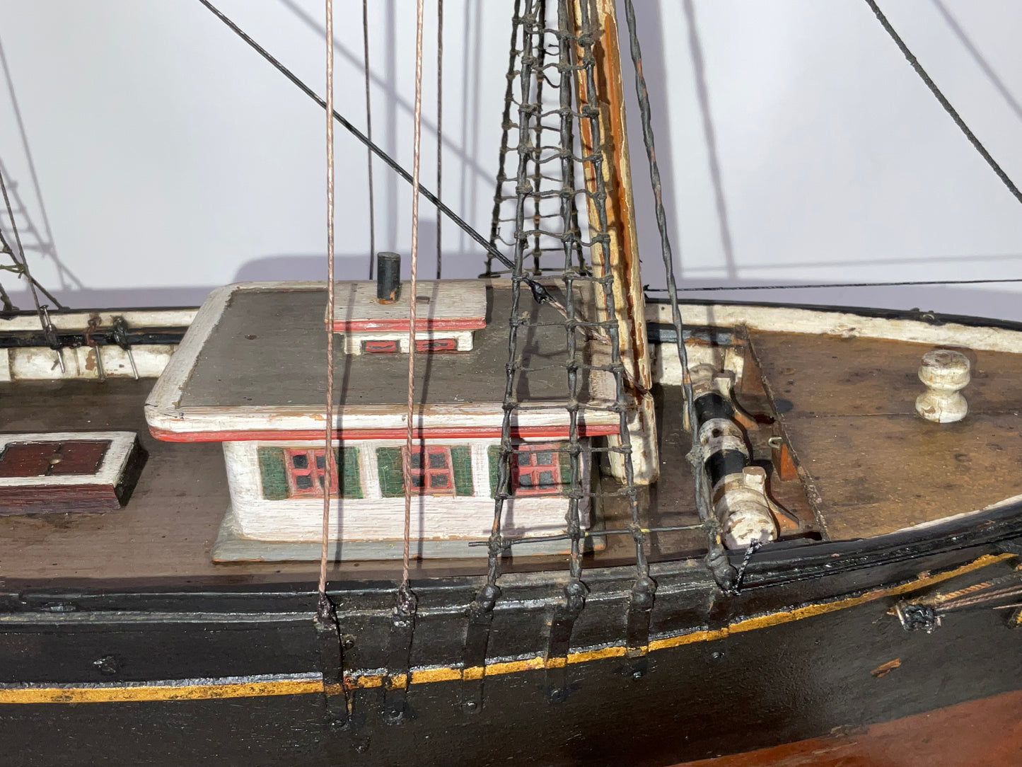 Ship Model of the Bark W.S. Cook