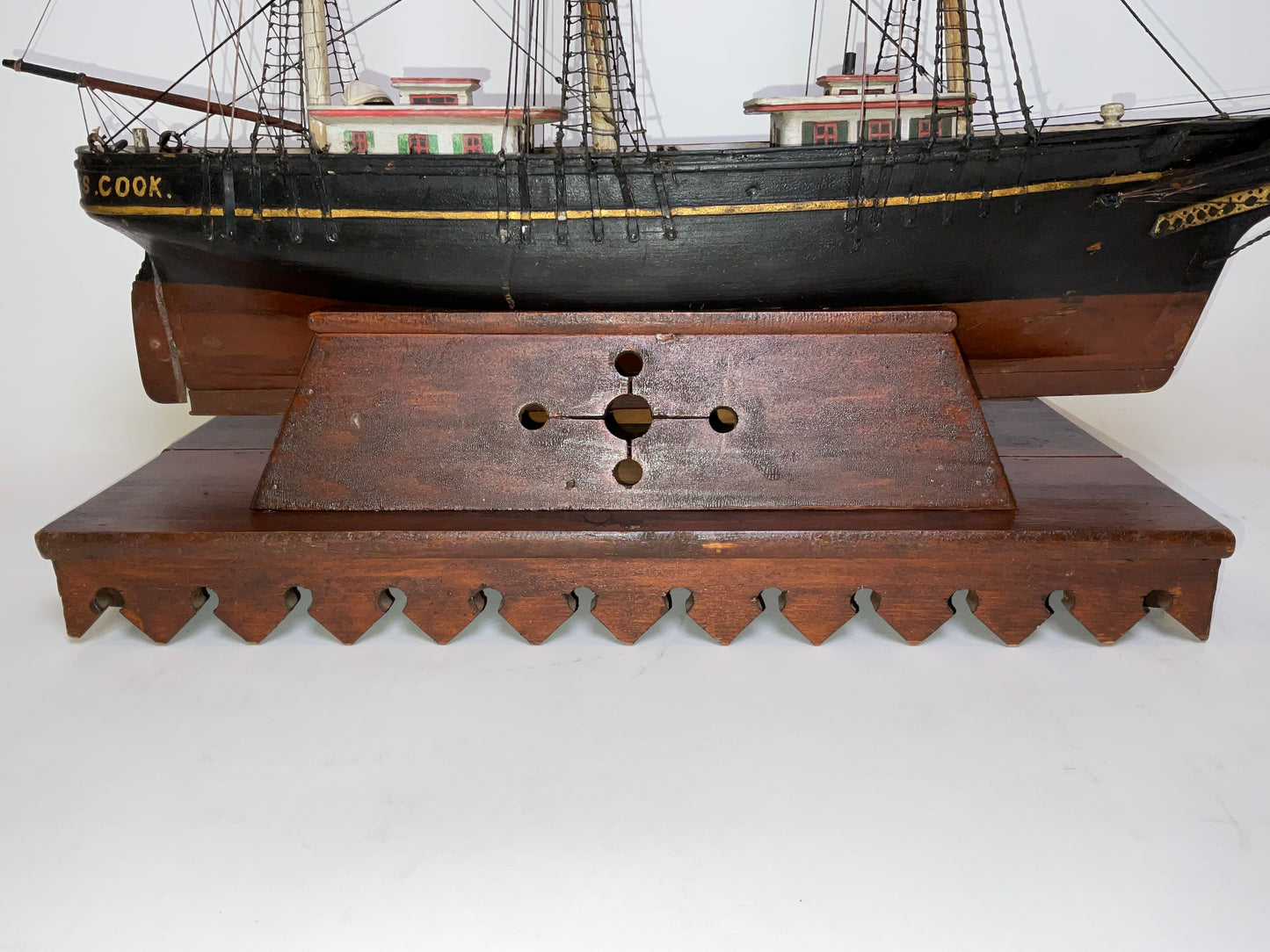 Ship Model of the Bark W.S. Cook