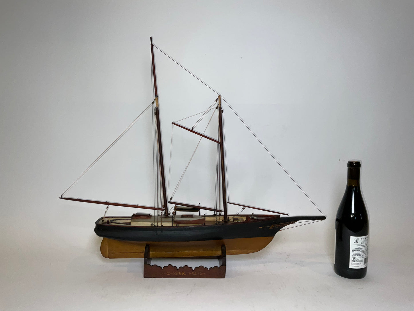 Model of the Schooner Yacht Vim