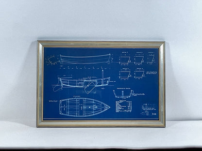 Alden Design No. 548, Sailing Skiff Blueprint
