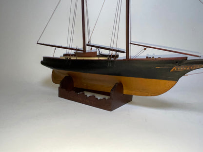 Model of the Schooner Yacht Vim