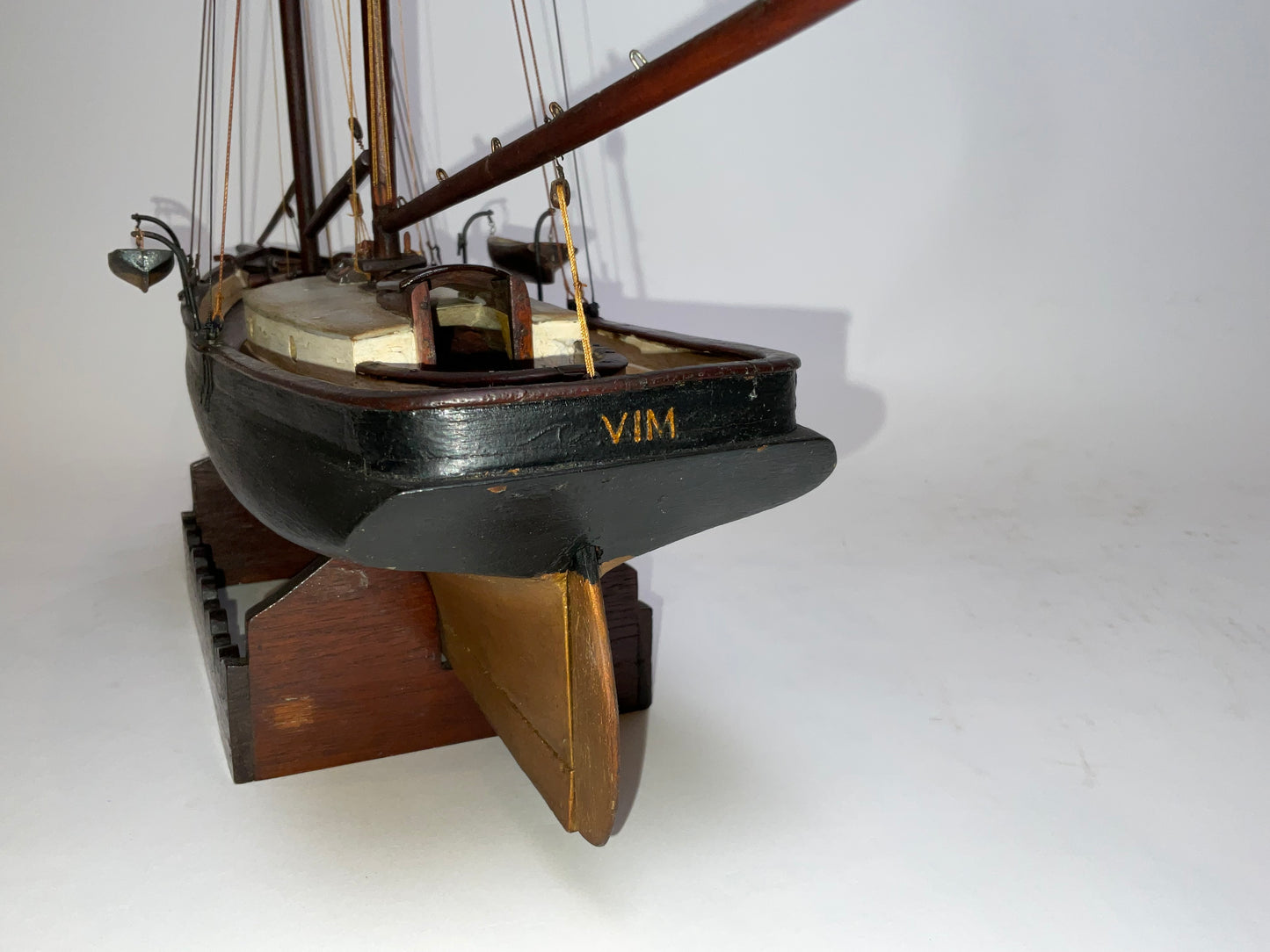 Model of the Schooner Yacht Vim