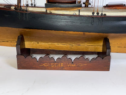 Model of the Schooner Yacht Vim