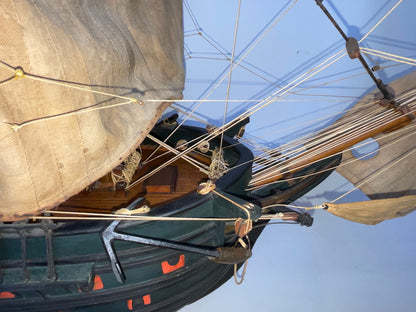 Scale Ship Model of an English Frigate