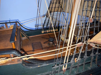 Scale Ship Model of an English Frigate