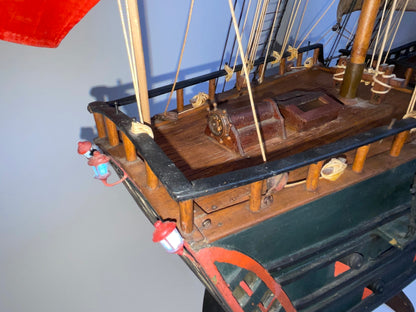 Scale Ship Model of an English Frigate