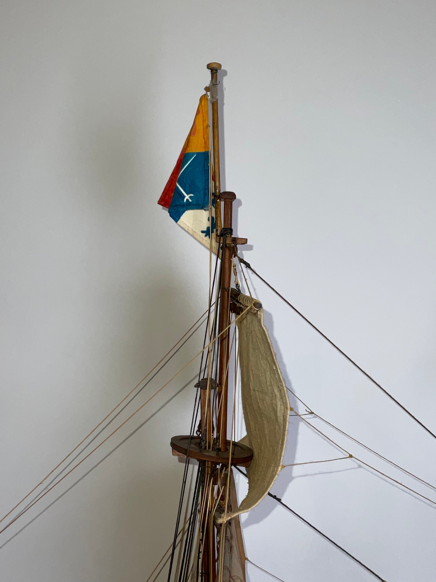 Scale Ship Model of an English Frigate