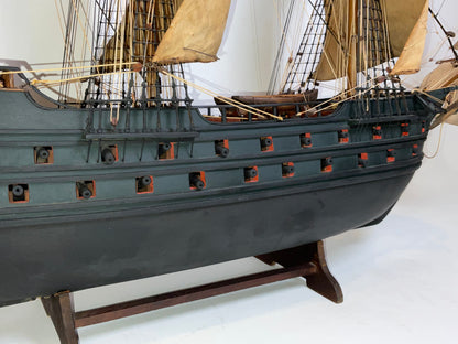 Scale Ship Model of an English Frigate