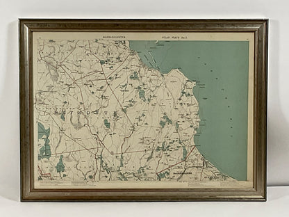 1891 Map of Plymouth County Mass