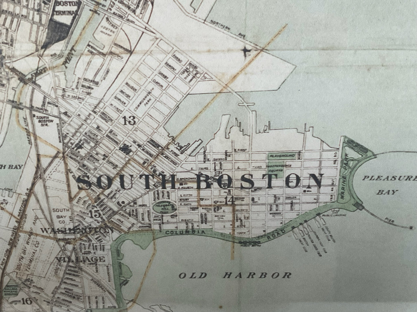 Map of Boston and Surrounding Towns