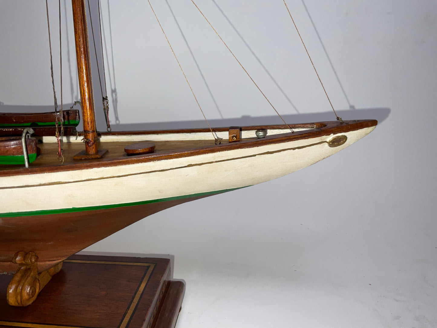 Antique Model of the German Yacht Meteor