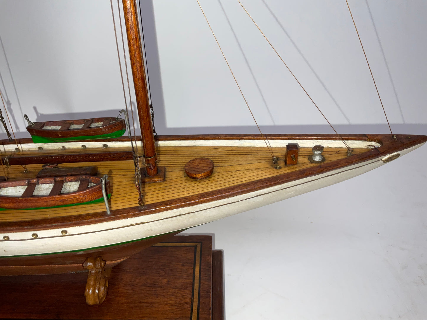 Antique Model of the German Yacht Meteor