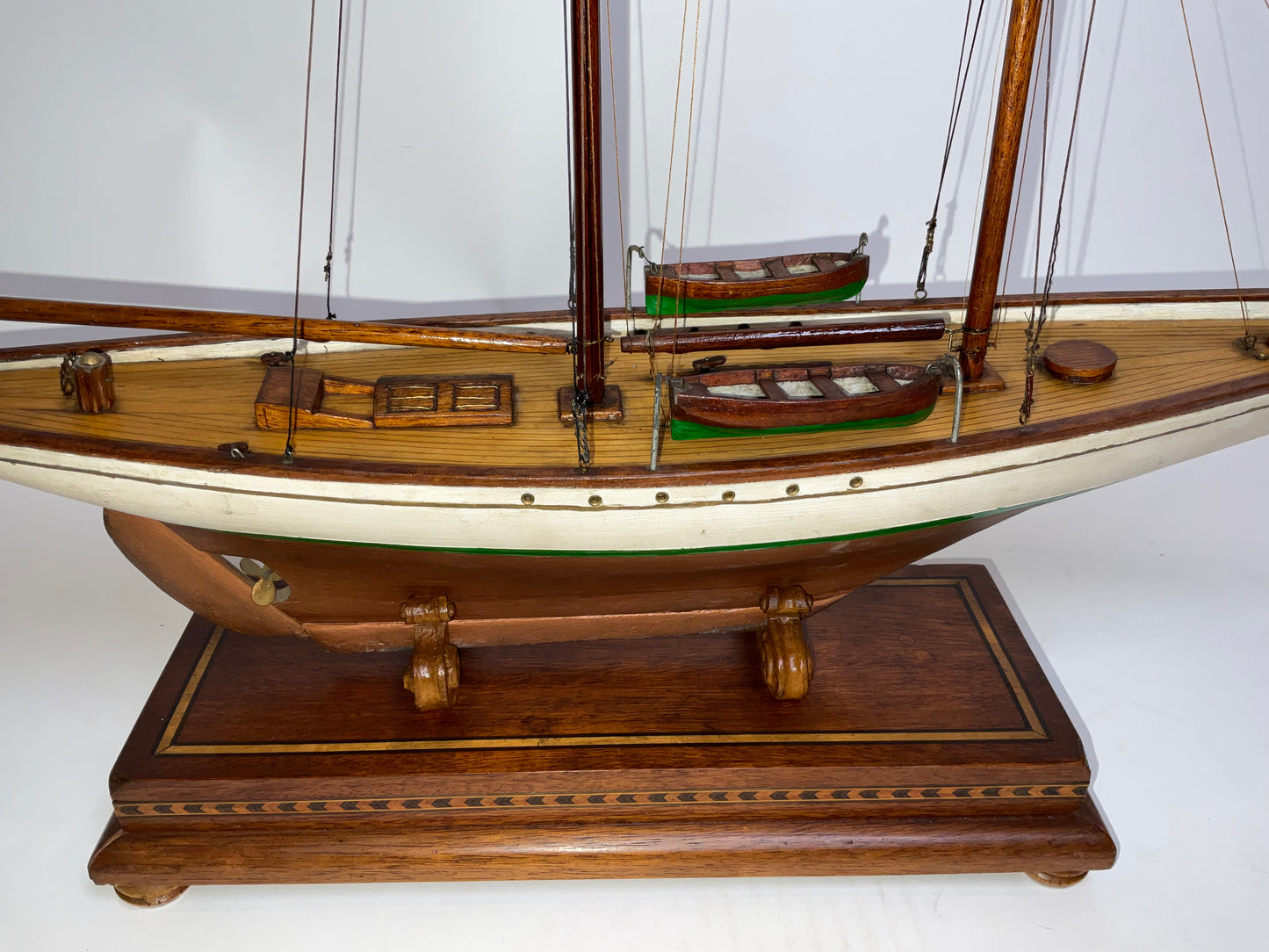 Antique Model of the German Yacht Meteor