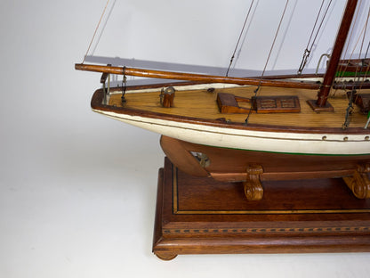 Antique Model of the German Yacht Meteor