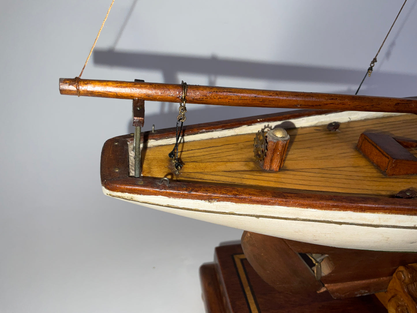 Antique Model of the German Yacht Meteor