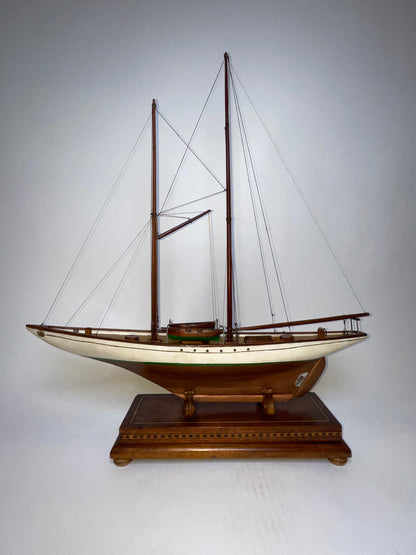 Antique Model of the German Yacht Meteor