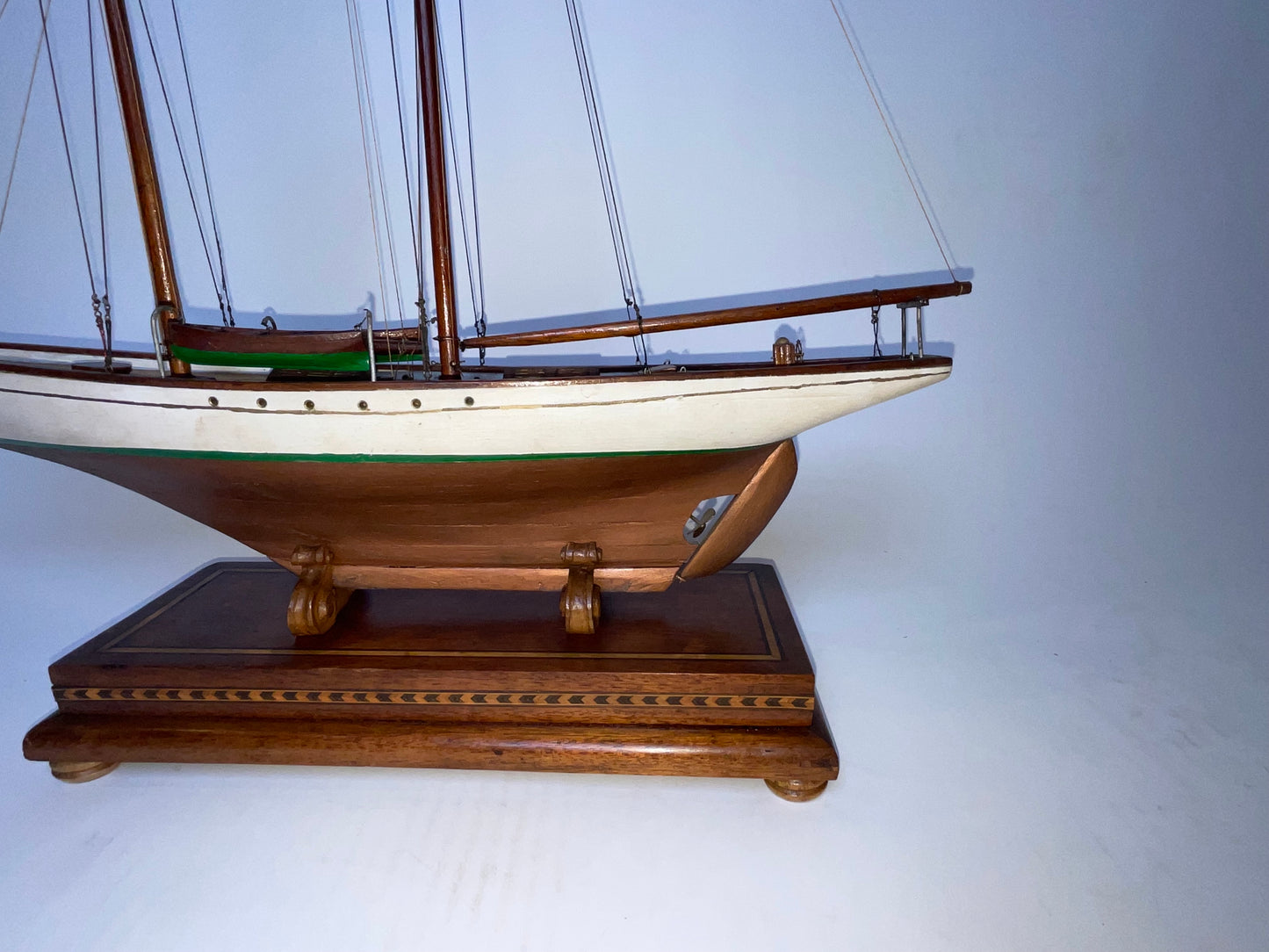 Antique Model of the German Yacht Meteor