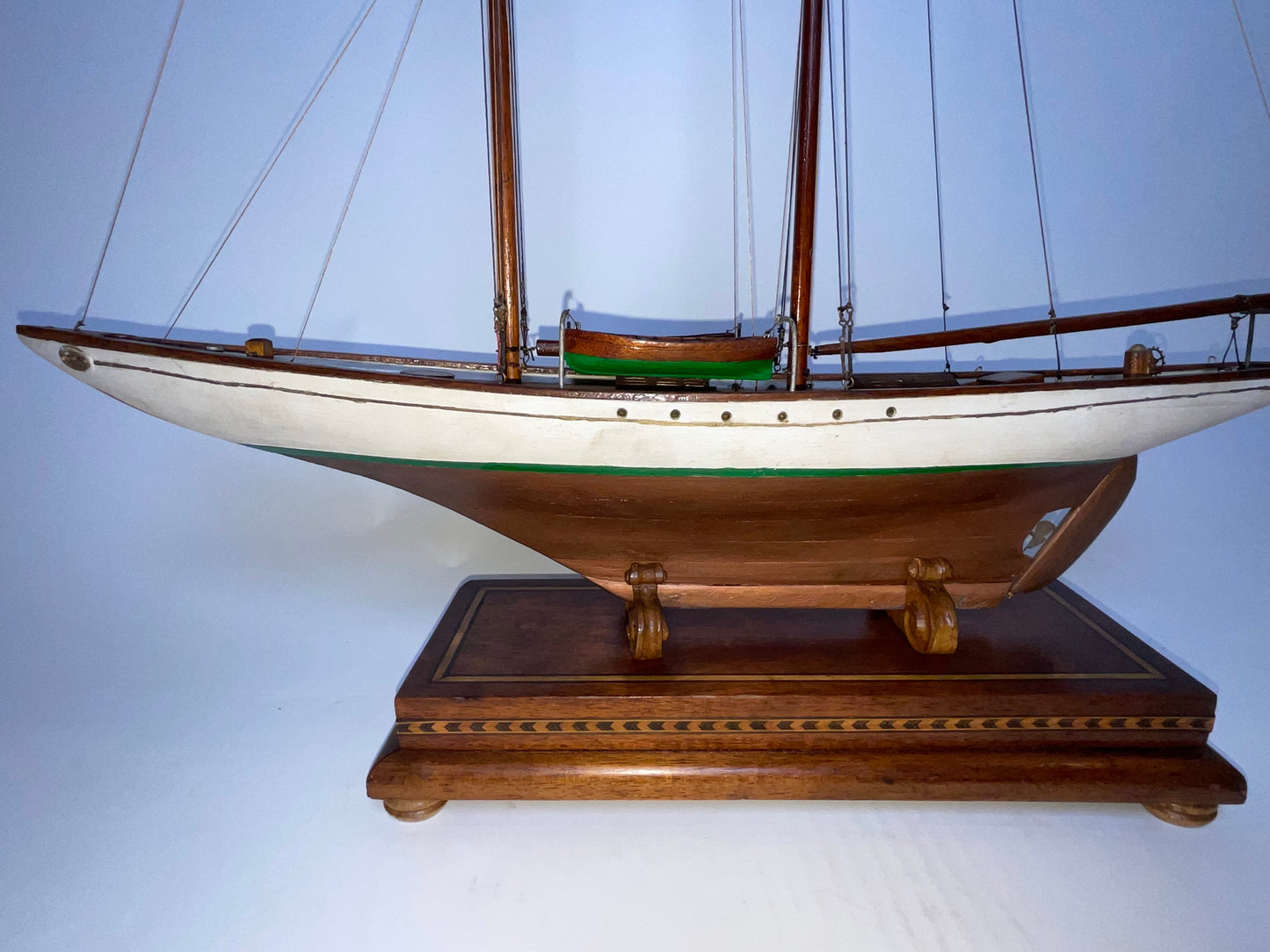 Antique Model of the German Yacht Meteor