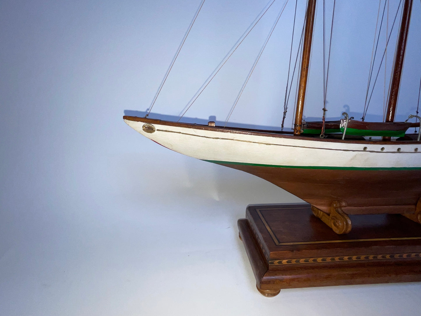 Antique Model of the German Yacht Meteor