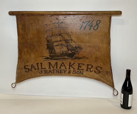 Painted Sailmakers Trade Sign