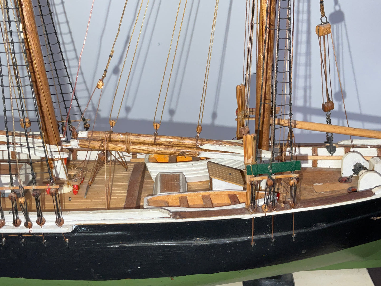 Model of a Sharpshooter Style Fishing Schooner