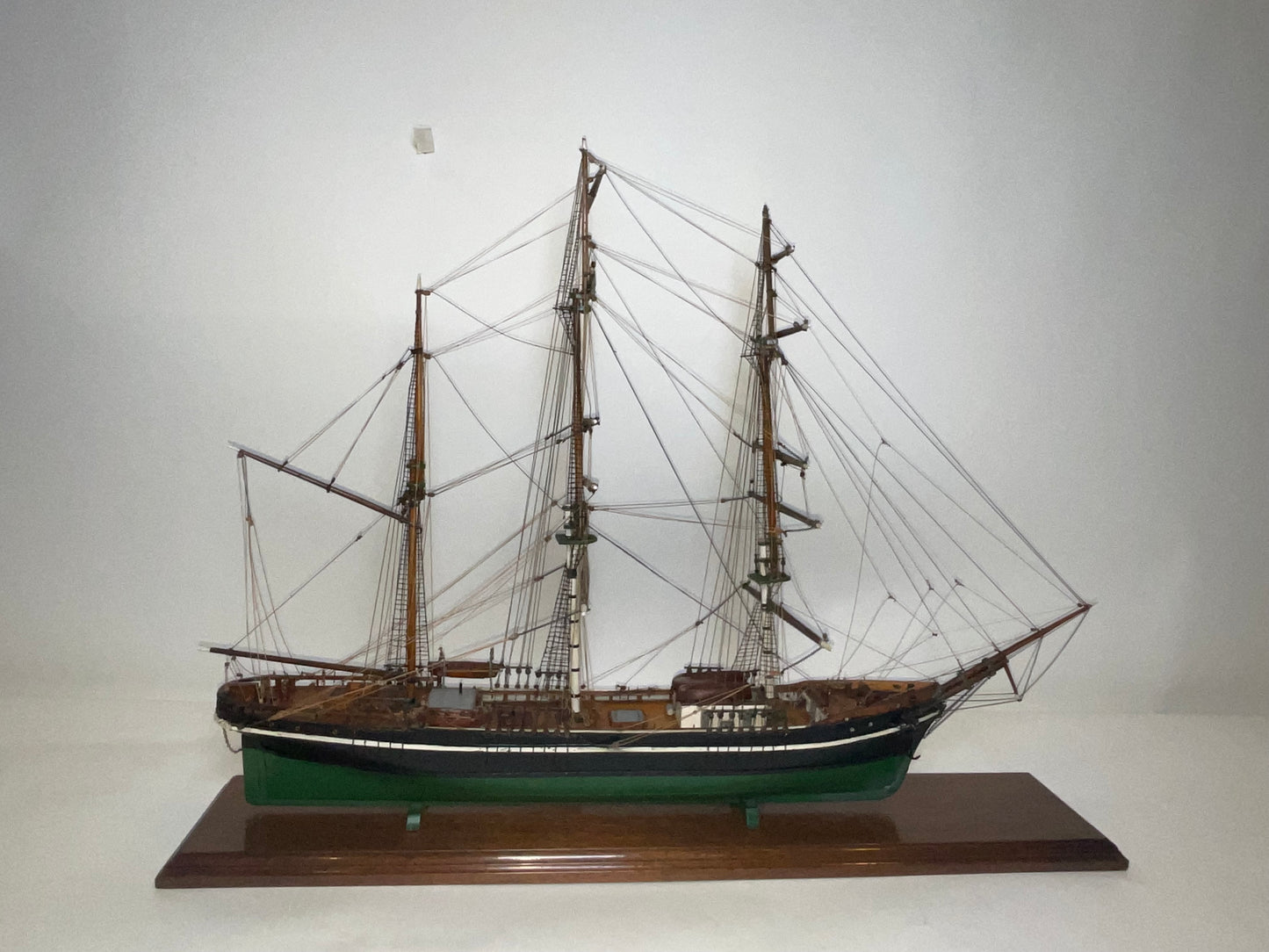 Antique Ship Model of the Bark Thalia