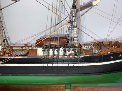 Antique Ship Model of the Bark Thalia