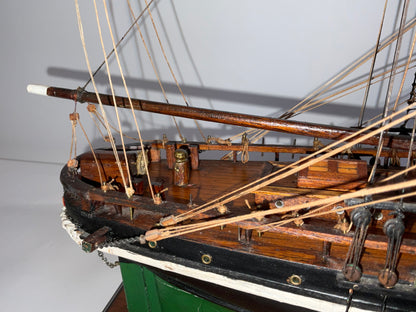 Antique Ship Model of the Bark Thalia