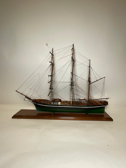 Antique Ship Model of the Bark Thalia