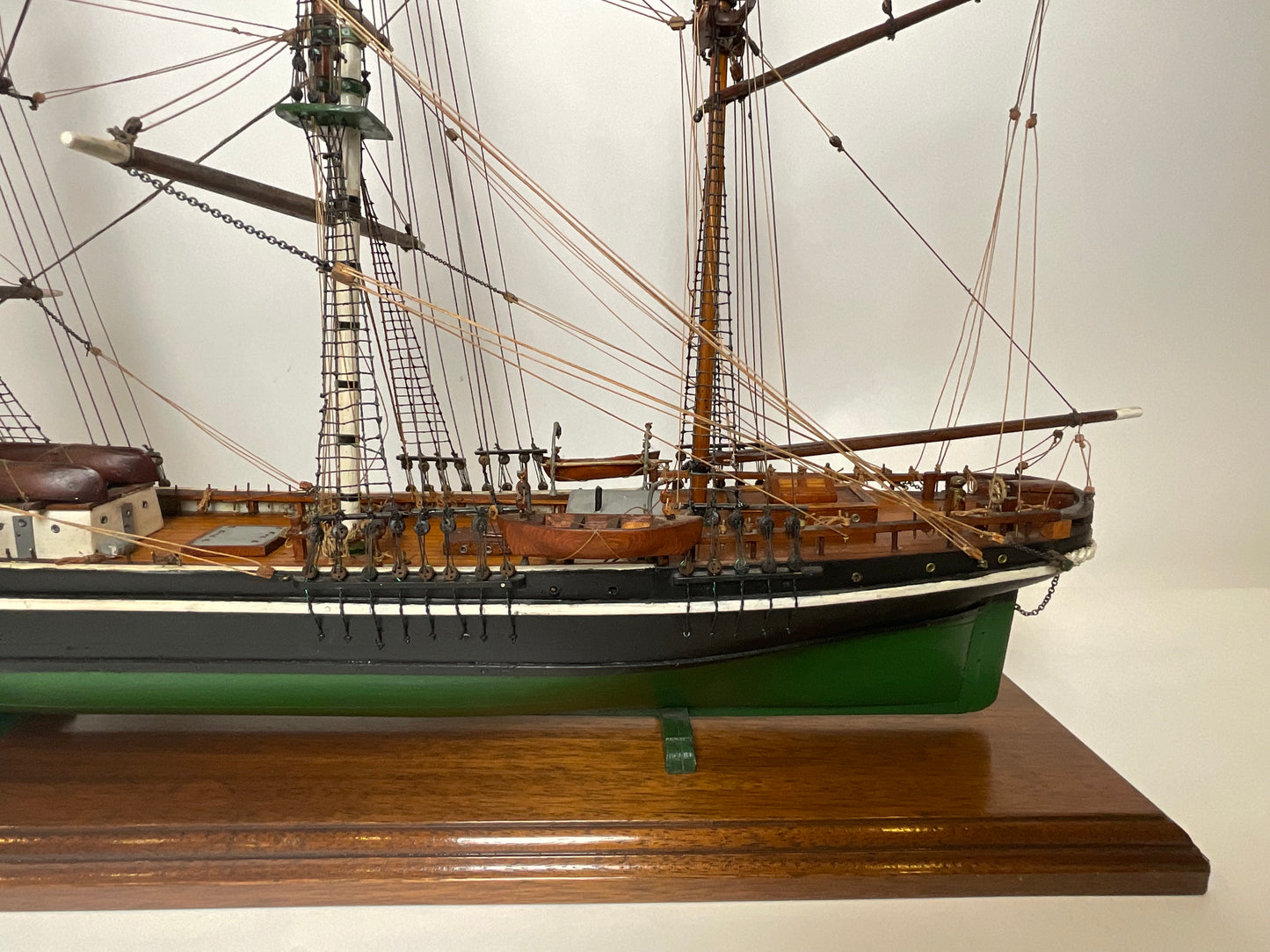 Antique Ship Model of the Bark Thalia