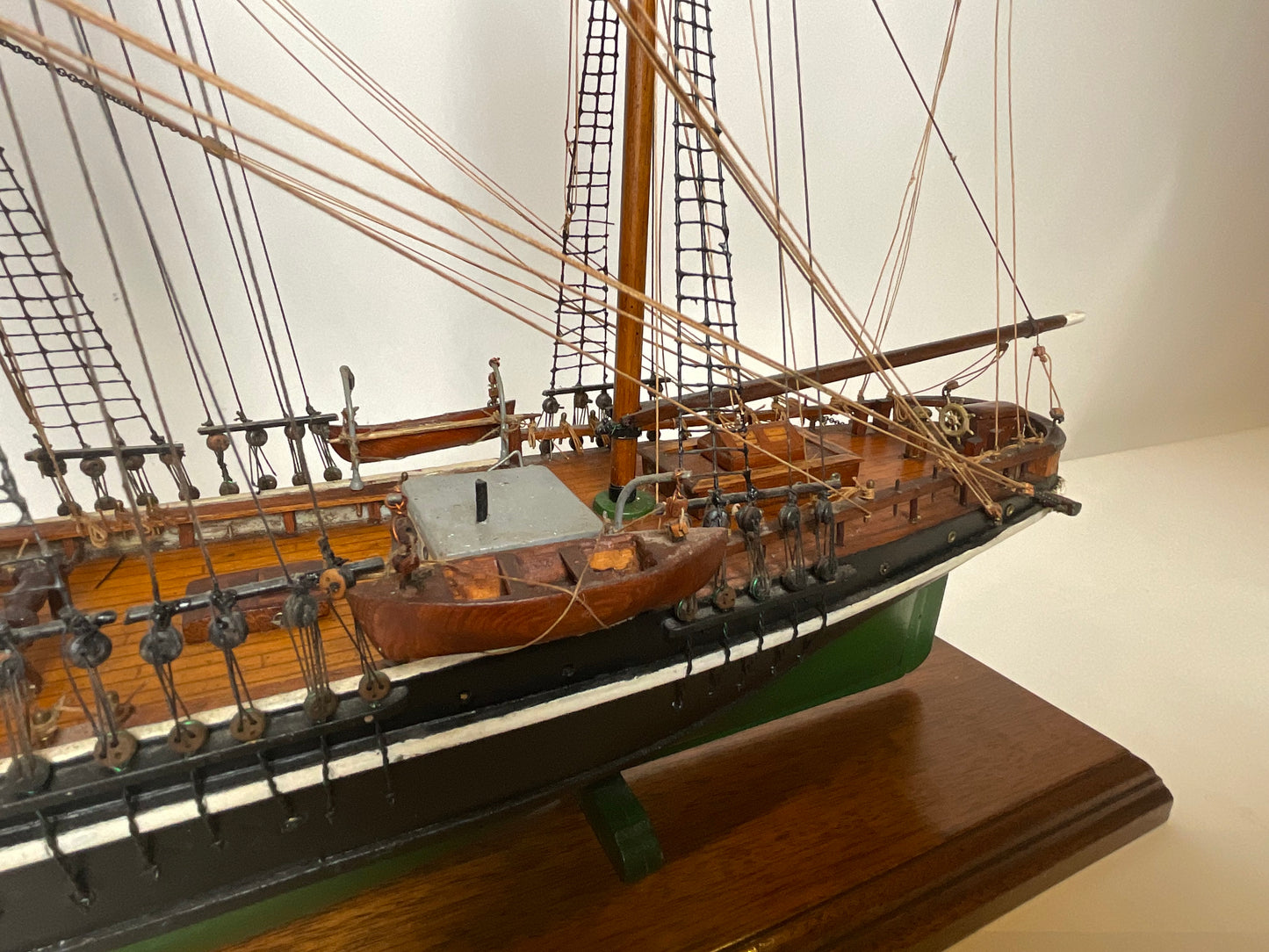 Antique Ship Model of the Bark Thalia