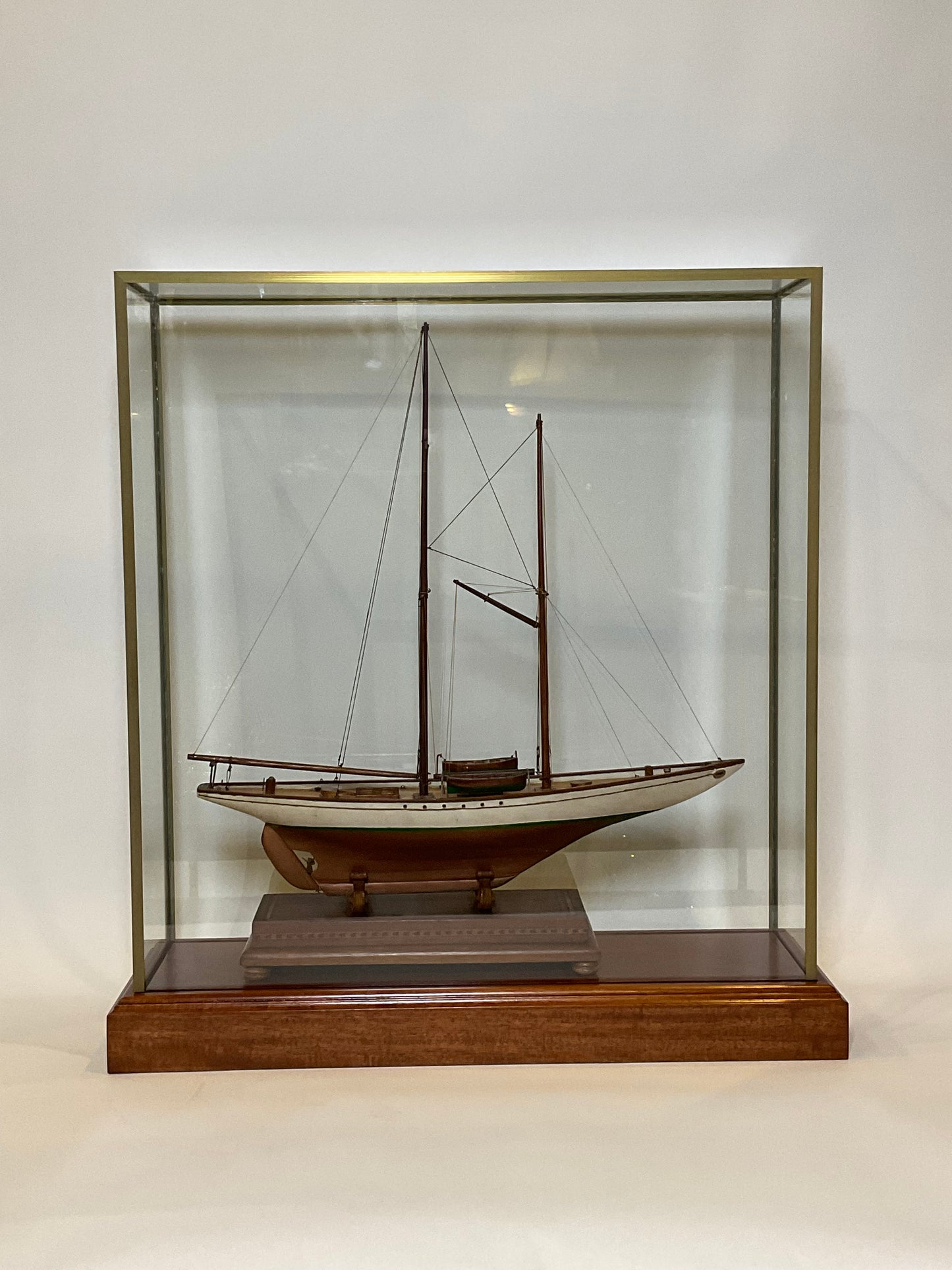 Antique Model of the German Yacht Meteor