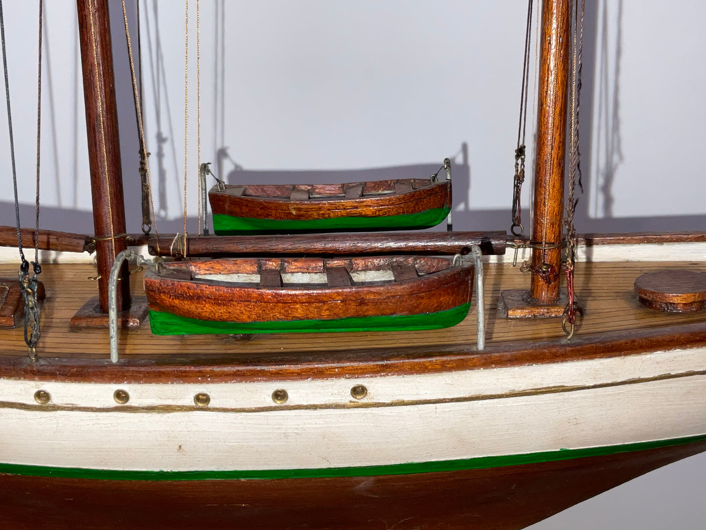 Antique Model of the German Yacht Meteor