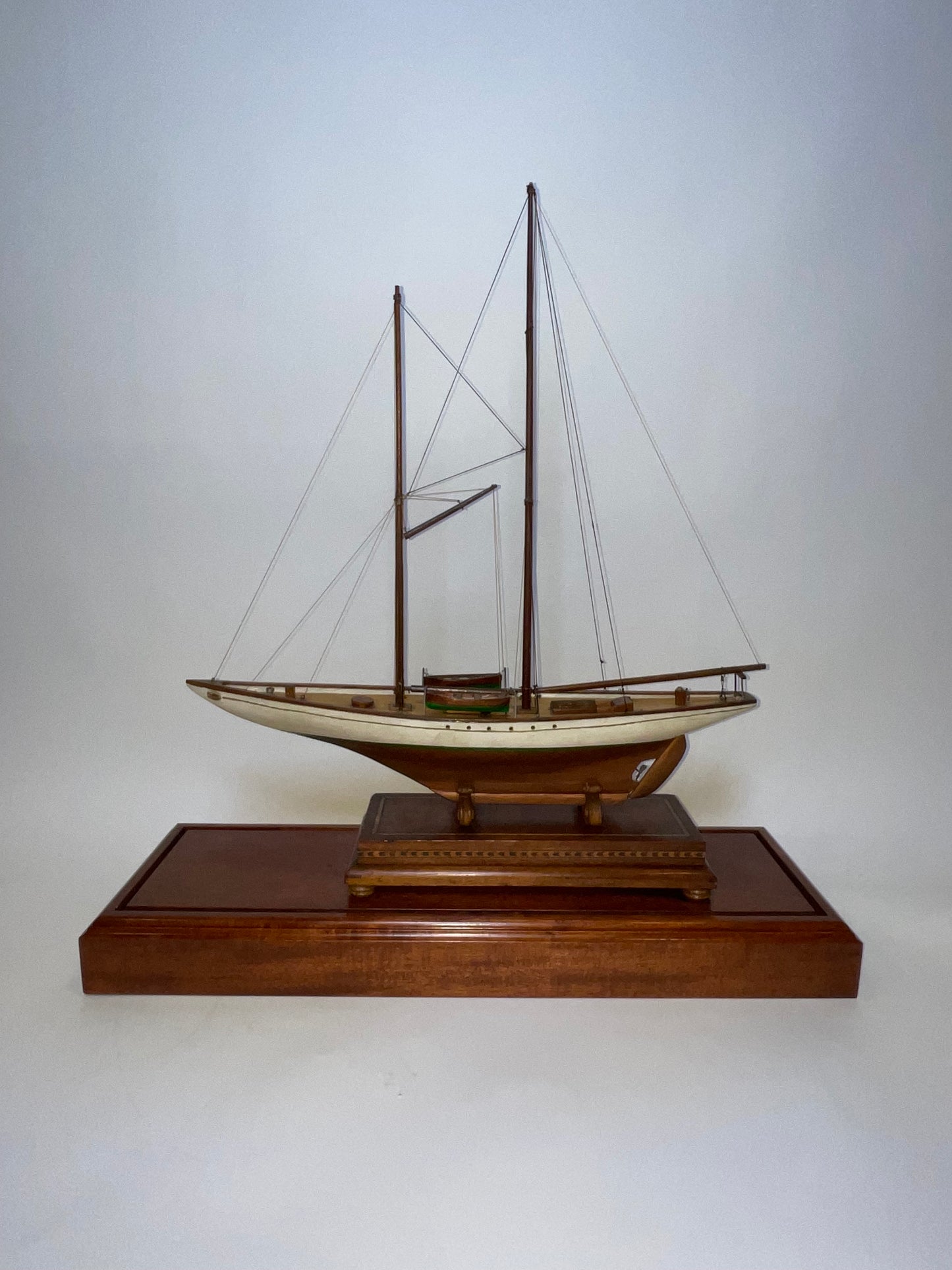 Antique Model of the German Yacht Meteor