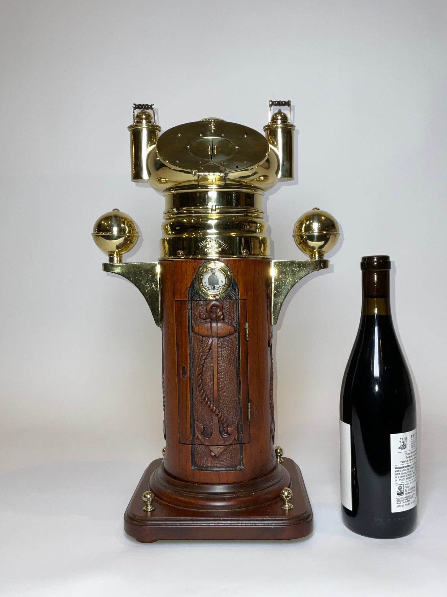 Miniature Yacht Binnacle by James Campbell of Glasgow