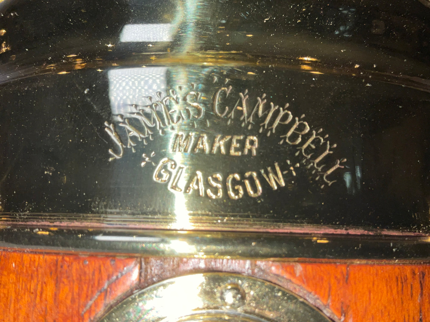 Miniature Yacht Binnacle by James Campbell of Glasgow