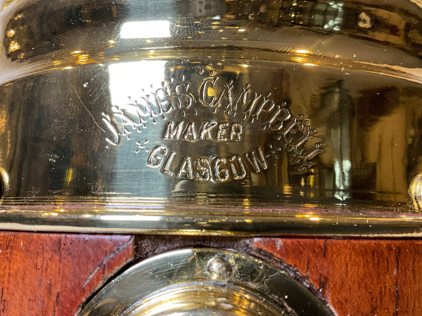 Miniature Yacht Binnacle by James Campbell of Glasgow