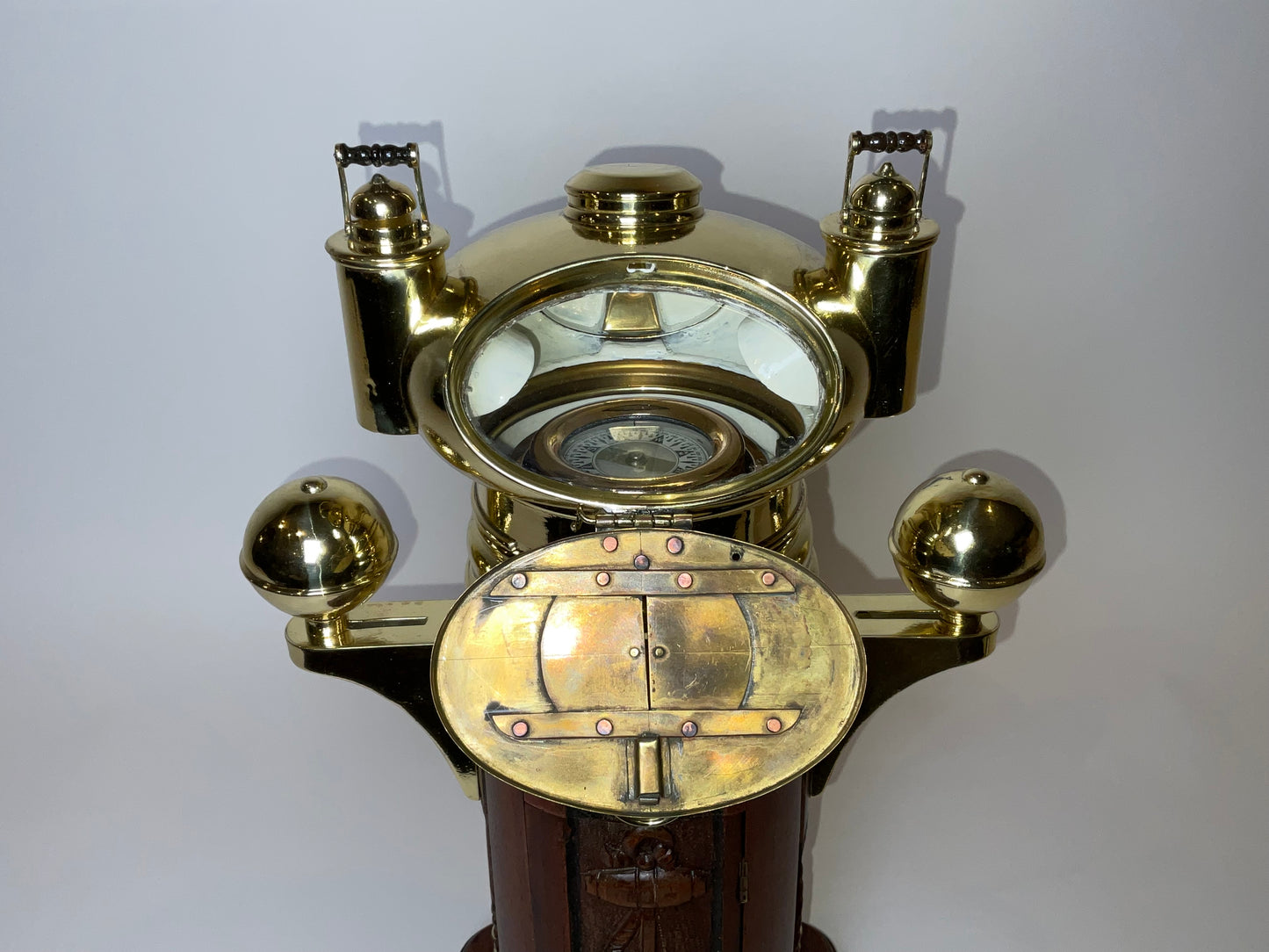 Miniature Yacht Binnacle by James Campbell of Glasgow