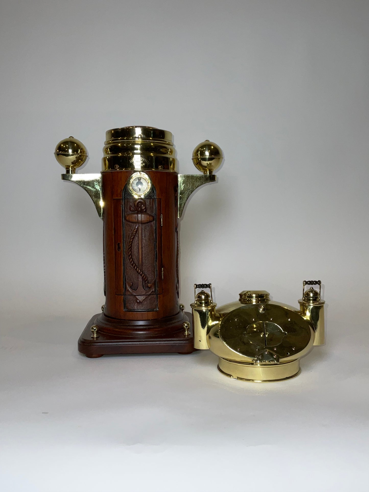 Miniature Yacht Binnacle by James Campbell of Glasgow