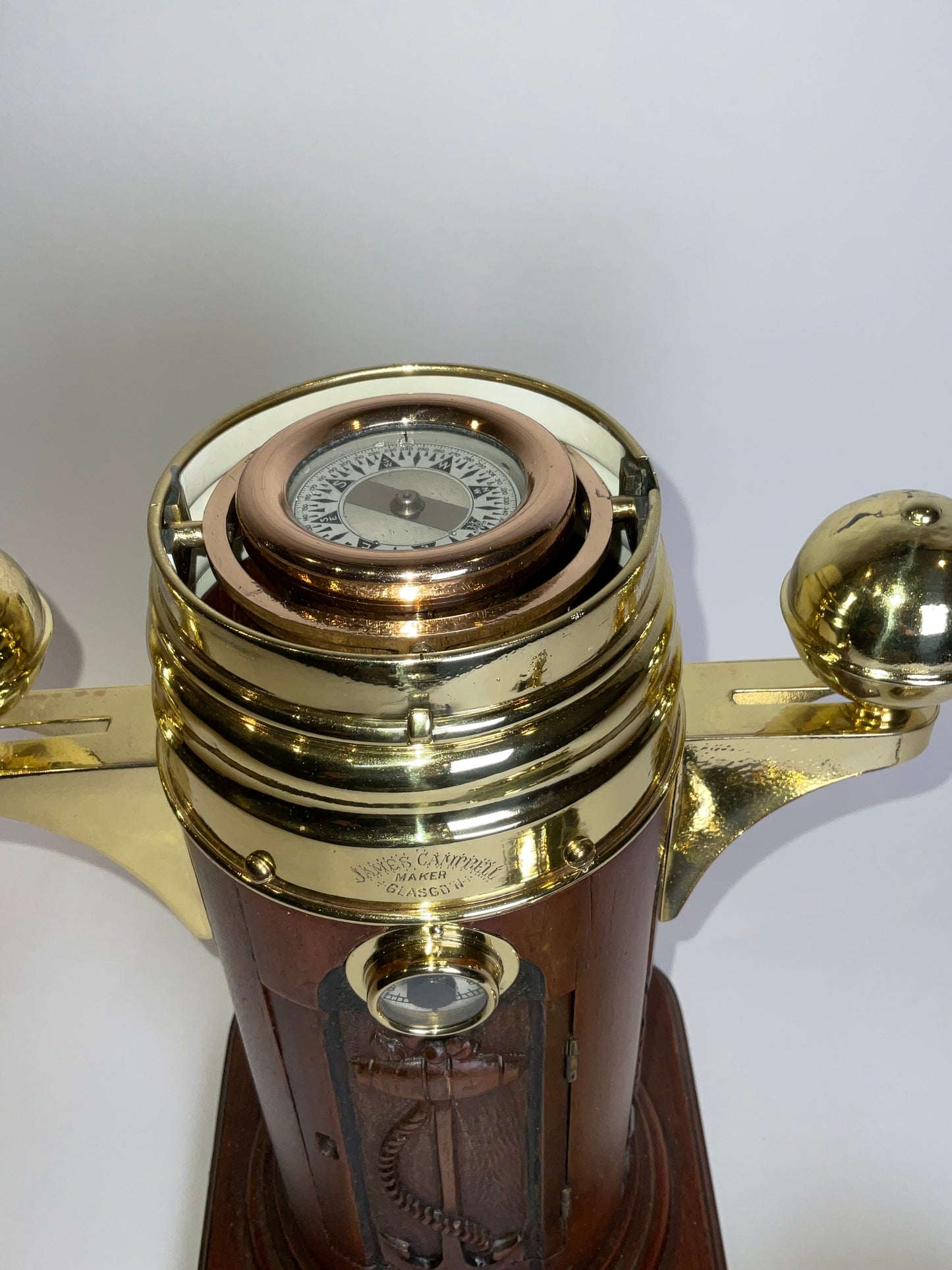 Miniature Yacht Binnacle by James Campbell of Glasgow