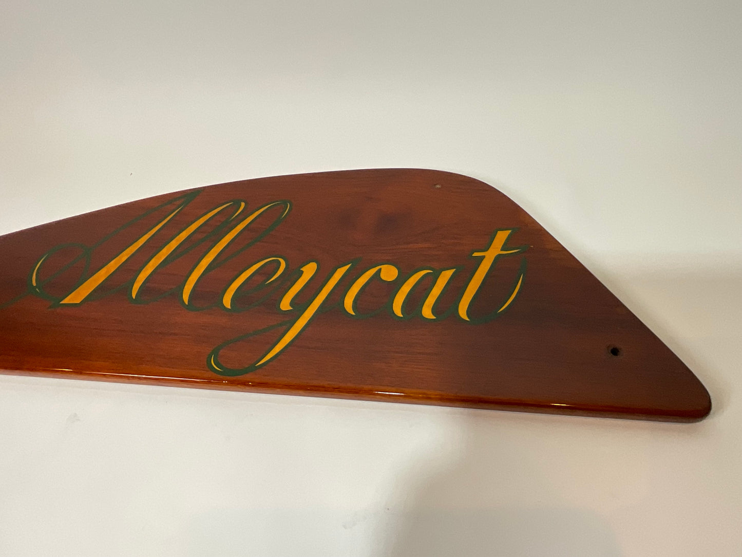 Yacht Quarterboard from the Alleycat