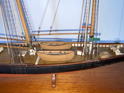 Columbia Schooner Ship Model in Case