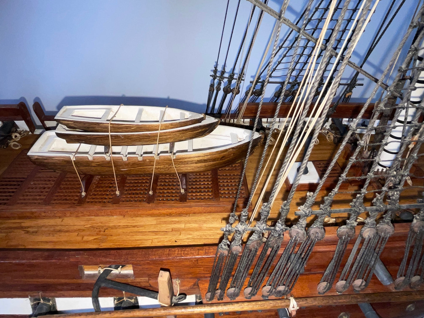Large Model of the USS Constitution